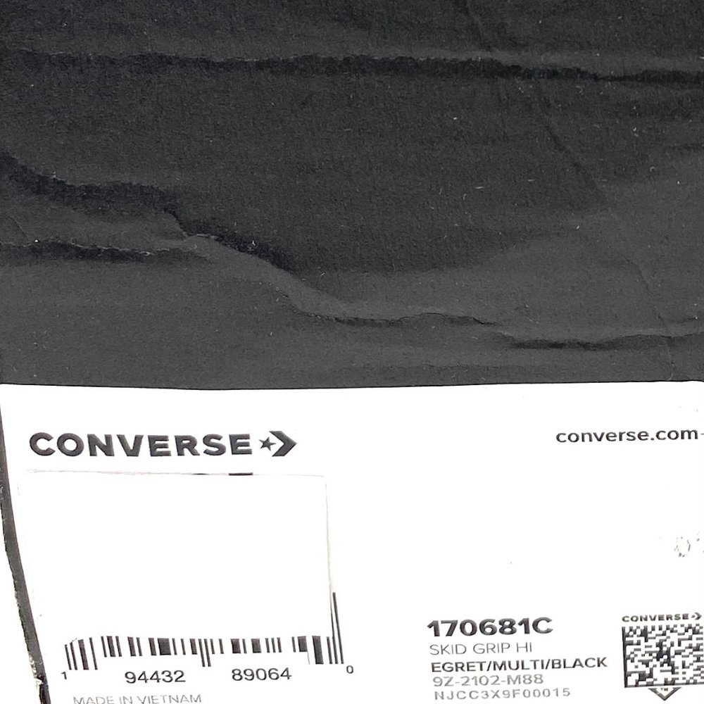 💖MEGA SALE💖Converse Skid Grip Shoes Women Black Blue Yellow White  170681C - Picture 7 of 8